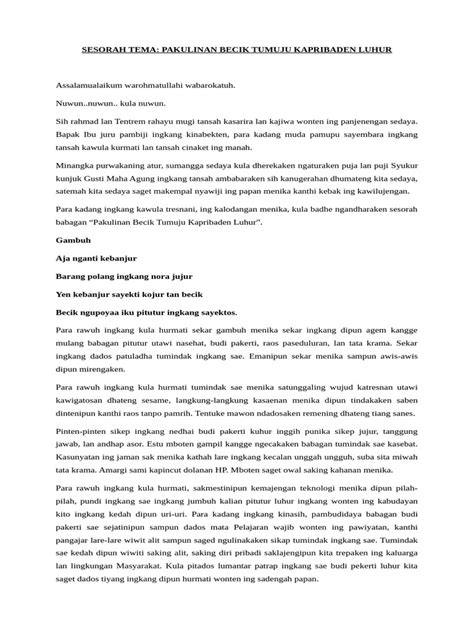 Sesorah Tema Pendidikan: Mengungkap Rahasia Meningkatkan Kualitas Belajar