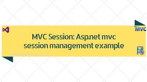 session management in mvc with example