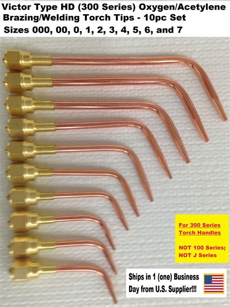 Set Acetylene Torch Tips