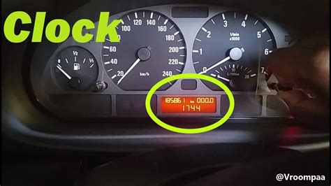 Set Clock In E46