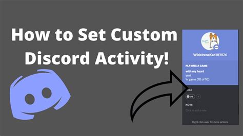 set custom activity discord