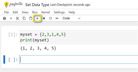 set data type in python