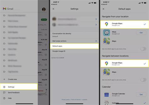 set default map in iphone