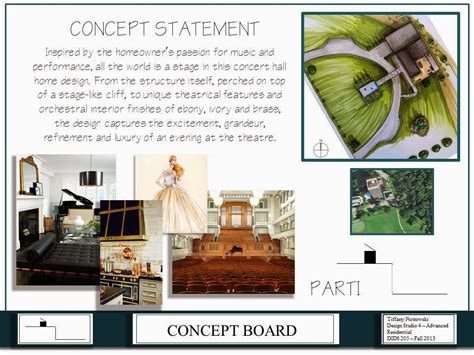 set design concept statement examples