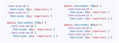 set font size of text using bootstrap 5