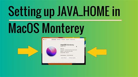 Set Java_Home On Mac Monterey