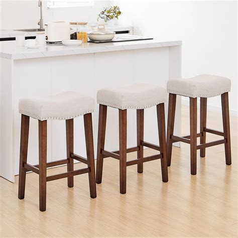 set of 3 counter height barstools