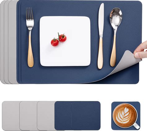 Set Of 8 Table Mats And Coasters