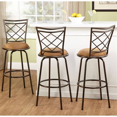 set of three counter stools