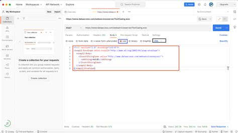 Set Soap Version In Postman