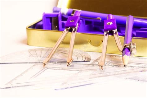 Set Squares In Geometry Box