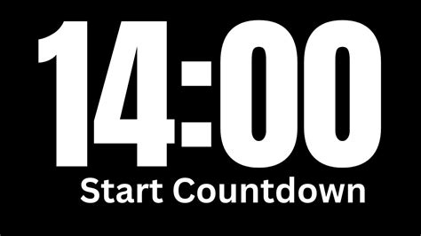 Set Timer For 14 Minutes