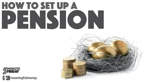 set up a pension