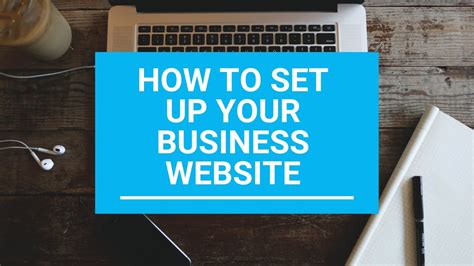 set up website for business