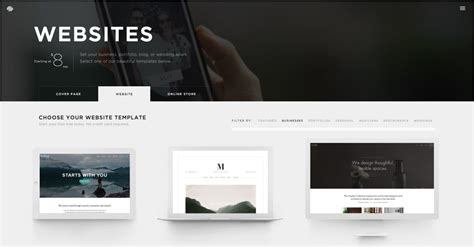set up website for business with squarespace