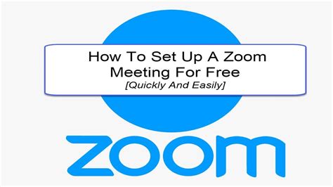 set up zoom meeting free with phone number
