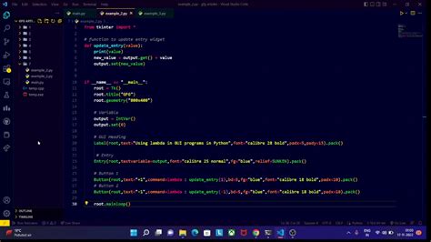 set variable in lambda python