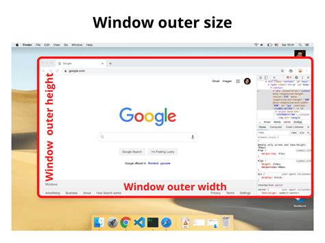 set window size in html