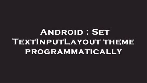 Set Wrap_Content Programmatically Android