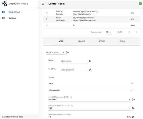 Set Z-Wave Parameters