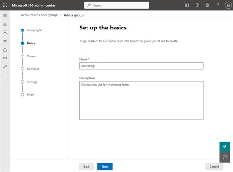Set-Distribution List
