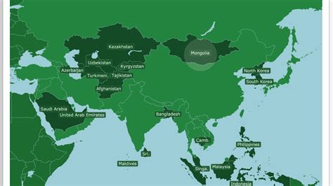 seterra asia countries