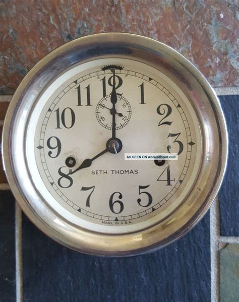 Seth Thomas Clock Stops