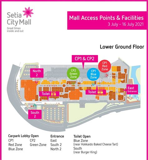 setia city mall map