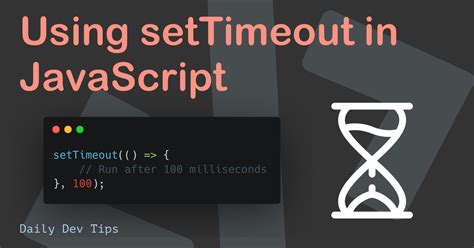 Settimeout Javascript Fetch