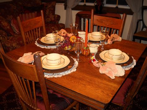 Setting A Table With Chargers