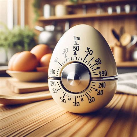 Setting a timer for the egg