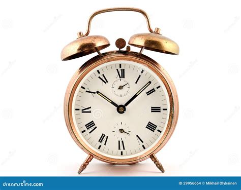Setting An Old Fashioned Alarm Clock