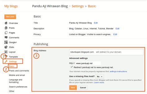 Setting Domain Blogger: Cara Mudah Membuat Blog Profesional