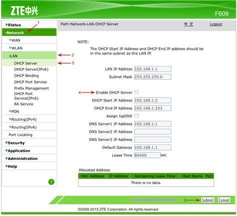 setting modem zte f609 setting WAN ASAKOMPUTER