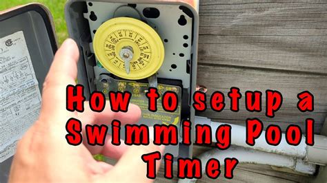 Setting Pool Timer