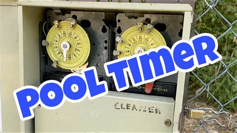Setting Pool Timer Clock