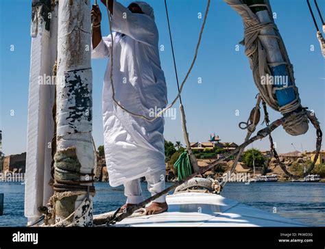 setting sail on felucca