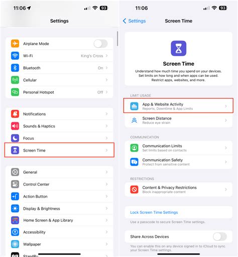 Setting Screen Time Limits