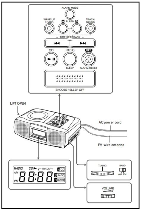 Setting Sony Cd Clock Radio