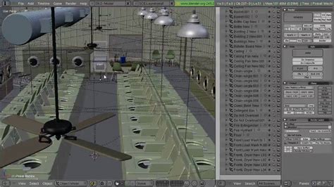 setting up a scene in blender