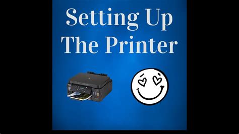 setting up canon g6020 printer