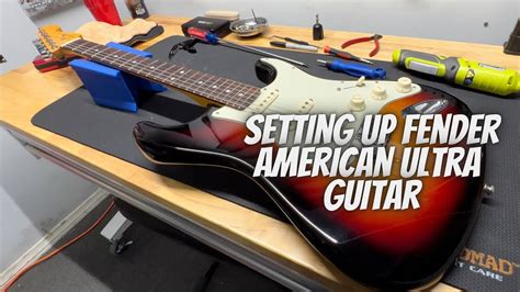 Setting Up Fender Guitar