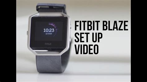 Setting Up Fitbit Blaze On Iphone