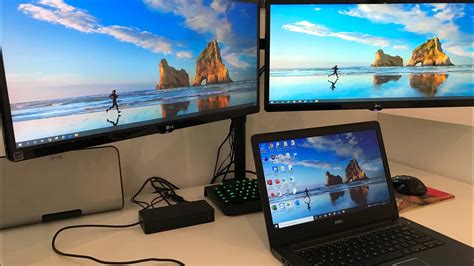 setting up multiple monitors on dell