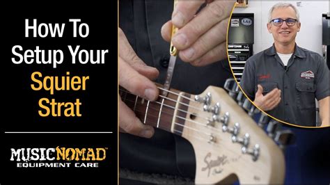 Setting Up Squier Stratocaster