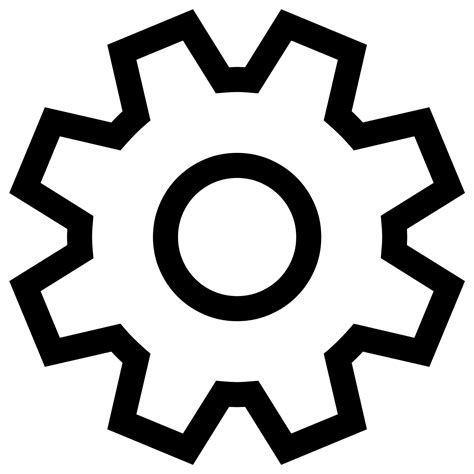 settings icon png white