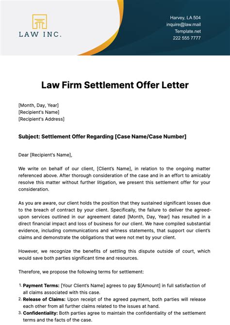 Debt Settlement Offer Letter How to Write (8 Best Samples)