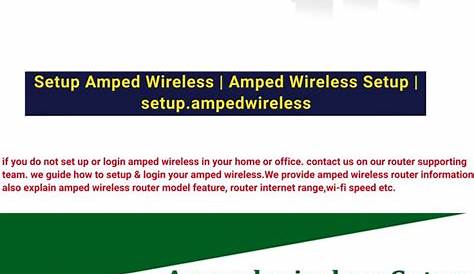 How to Set Up Amped Wireless REC10 Wifi Range Extender