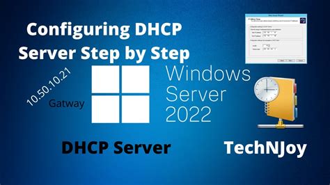 setup dhcp server windows server 2022