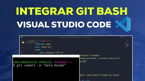setup git bash in visual studio code